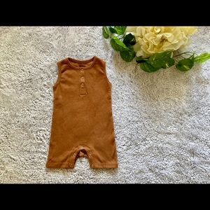 Baby Shortie Romper Sleeveless Jumpsuit